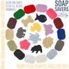 Soap Savers for Bar Soap, American Made by Luxiny, Lifts