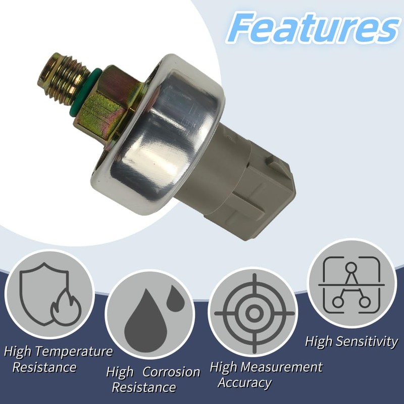 E57A3N824AA Power Steering Pressure Switch,Replaces PSS4 PSS4T,Compatible with 1983-2011 Ford