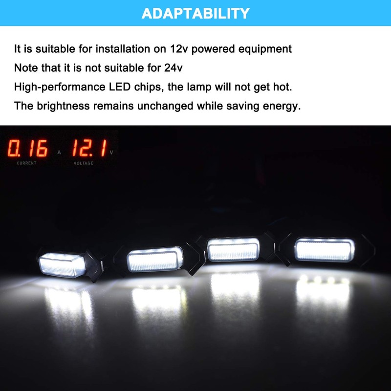 Boigoo Front Grille lights for Tacoma TRD Pro Grill light