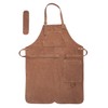 Premium Leather Apron - Full Leather handcrafted BBQ, Working, Barber