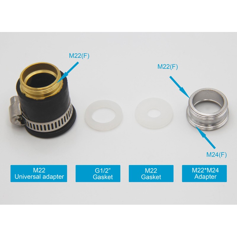 IEUYO Brass Faucet Diverter Valve with Aerator for Hand Held