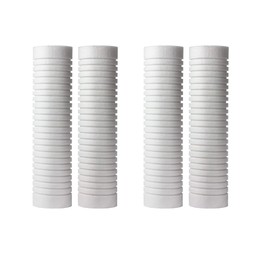 CFS – Standard Capacity Grooved Water Filter Cartridges Compatible with Whirlpool WHKF-GD05 Models – Removes Bad Taste and Odor – Whole House Replacement Filter Cartridge (4 Pack)