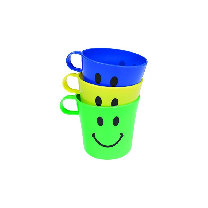 Chef Aid Smiley Face Cups, 3 Piece Set