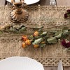 Socomi Boho Table Runner Macrame Farmhouse Woven Burlap Rustic Table