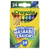 Crayola Ultra Clean Washable Color Max Crayons, Standard Size, Set