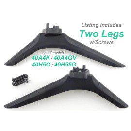 Hisense New Hisense 40A4K 40A4GV 40H5G 40H55G TV Stand Legs w/ Screws [6309 / 6310]