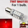 YAN Strobe Red 7507 BAU15S PY21W 92 LED Projector Bulb
