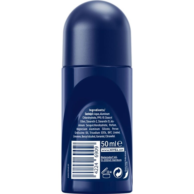 NIVEA MEN Dry Impact 72H Antiperspirant in Ball for Men