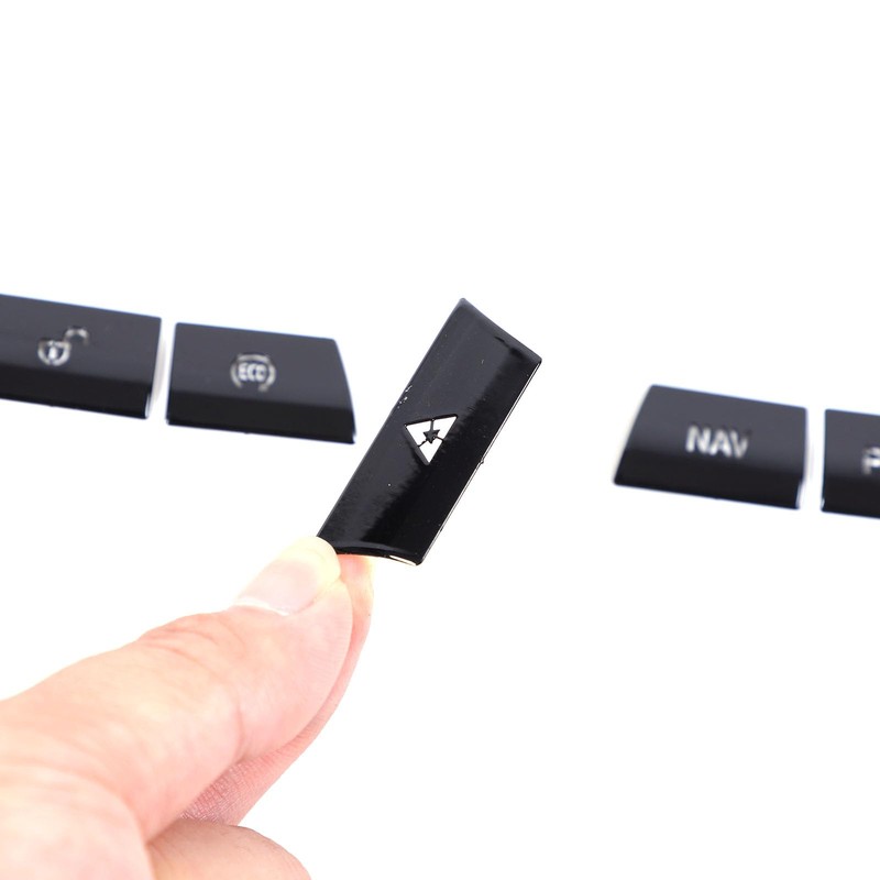 Daeiclru Car Multimedia Button Trim Fit for Jaguar XF 2012‑2015,