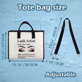 Lash Artist Tote Bag Lash Tech Gifts Eyelashes Artist Esthetician Tote Bag Lash Stylist Lash Extension Tech Tote Bag (Lash Artist noun tote bag uk)