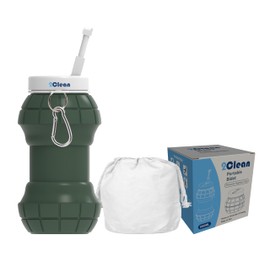 2Clean Portable Bidet Travel-Collapsible & Expandable 550ml | Peri Bottle for Women, Travel Bidet Portable, Handheld Bidet, Portable Bidet for Women, Hand Held Bidet, Bidet Bottle, Camping Bidet