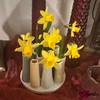 Mariles Vases Set on Base Flower Vases Flower Pot Table