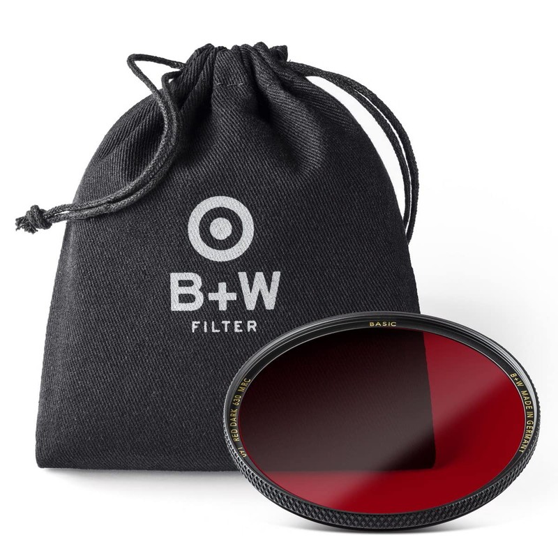 B+W Red Filter Dark 091 MRC Basic 62 mm (16x