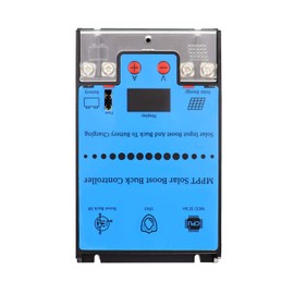 10A 300W MPPT Solar Charge Controller 12-80V Input 12-88V Output with OLED Display, Waterproof Design, Smart Temperature Control for RV, Home Solar System
