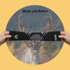 Norge Eik Knee Brace for Knee Pain, Lightweight, Non-slip Knee Support, Extended Length 12" Knee Compression Sleeve for Running, Basketball, Gym, Sports (Black Grey, Large)