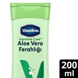 Vaseline Vücut Losyonu Aloe Vera Ferahlığı Kuru Ciltler İçin 200 ml