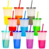 Yisituo 24oz color changing cups (10, Weiß)