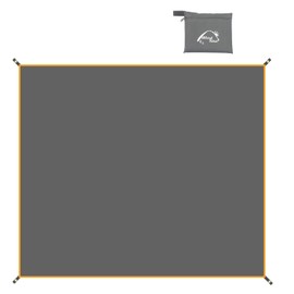 Wind Tour Portable Multifunctional Outdoor Camping Tarp Groundsheet Footprint Lightweight Floor and Ground Tarps for Camping Hiking with Carry Bag (70.6"*83")