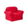 Madison Jersey Sofa Slipcover, Red