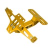 Motorcycle License Plate Bracket CNC Aluminium Alloy Universal Adjustable Motorcycle