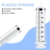 OFFCUP Syringe with Hose, 2 Pieces Plastic Syringe 150 ml