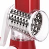 Rotary Vegetable Slicer for Meal Prep – Manual Drum Grater