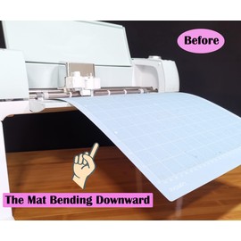 Cutting Mat Extender Support Compatible with Cricut Explore Air3 2 1, Extender Tray Compatible with Cricut Explore Air Series, (Not Compatible with Cricut Maker3 and Maker) (White)