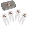 Azeeda 'Cute Koala' Golf Divot Tool/Repair Fork Gift Set (GO00071700)