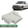 GRAND ORANGE Driver Side Bottom Seat Foam Cushion Compatible with