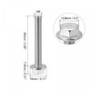 sourcing map M8x60mm Hex Serrated Flange Bolts Screws Metric Thread