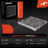 A-Premium 2-PC Engine & Cabin Air Filter with Activated Carbon
