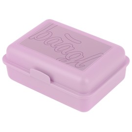 Baagl Baagl Brotdose Kinder für Schule – Lunchbox für Mädchen, Jungen, Kindergarten – Jausenbox, Brotzeitbox, Brotbox, Snackbox (Lavender)