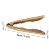 Jeanoko Gold Crab Cracker Non Slip Robust Stainless Steel Nutcracker