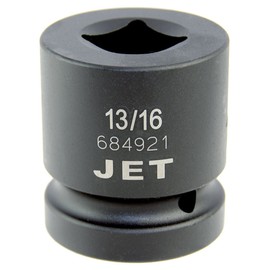 JET 684971-1-Inch Drive, 17mm, Regular, 4 Point, Metric Impact Budd Wheel Socket