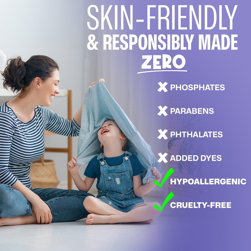 Sudstainables Laundry Detergent Sheets 60 Loads – Dissolvable Laundry Sheet