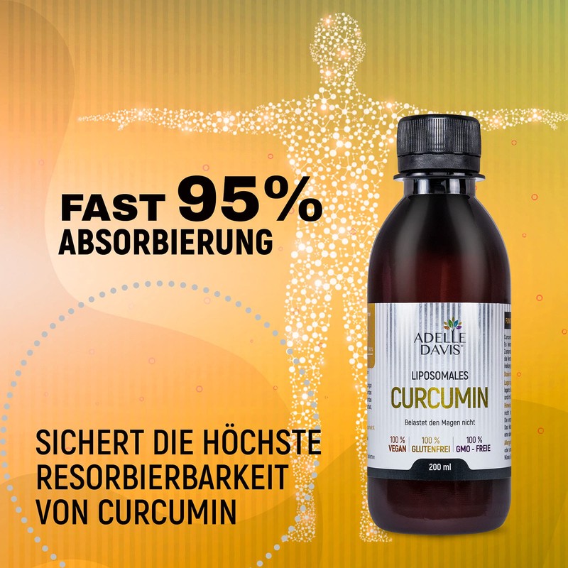 Adelle Davis® Liposomal Curcumin High Dose 300 mg Liquid (1