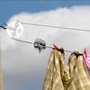 iplusmile Clothesline Pulley - 5" Metal Rustproof Silver Washing Line