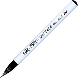 Kuretake ZIG CLEAN COLOR REAL Brush No.96 - BLACK, RB-6000AT-010