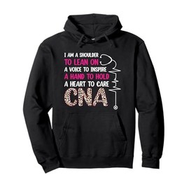 I Am A Shoulder To Lean On CNA Pullover Hoodie