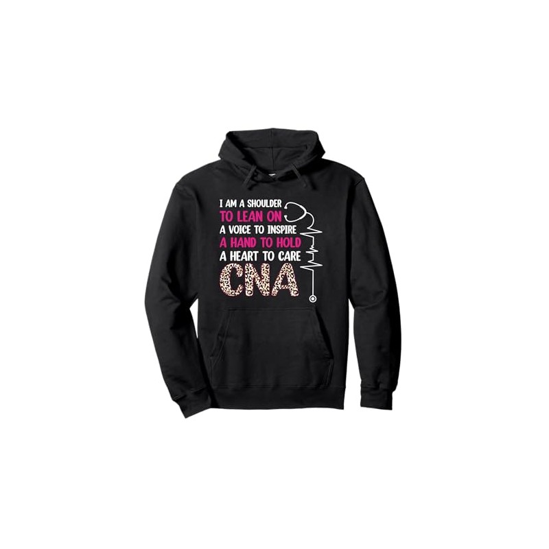 I Am A Shoulder To Lean On CNA Pullover Hoodie