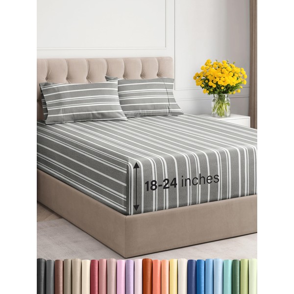 CGK Unlimited Extra Deep Twin Sheet Set - 4 Piece