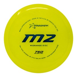 Prodigy Disc M2 750 | Straight Flying Disc Golf Midrange | Great for Drives or Approach Shots | Dependable in All Conditions | Great Beginner Disc | Colors May Vary | (170g+)