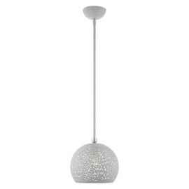 Livex Lighting 49181-80 1 Light Nordic Gray Pendant