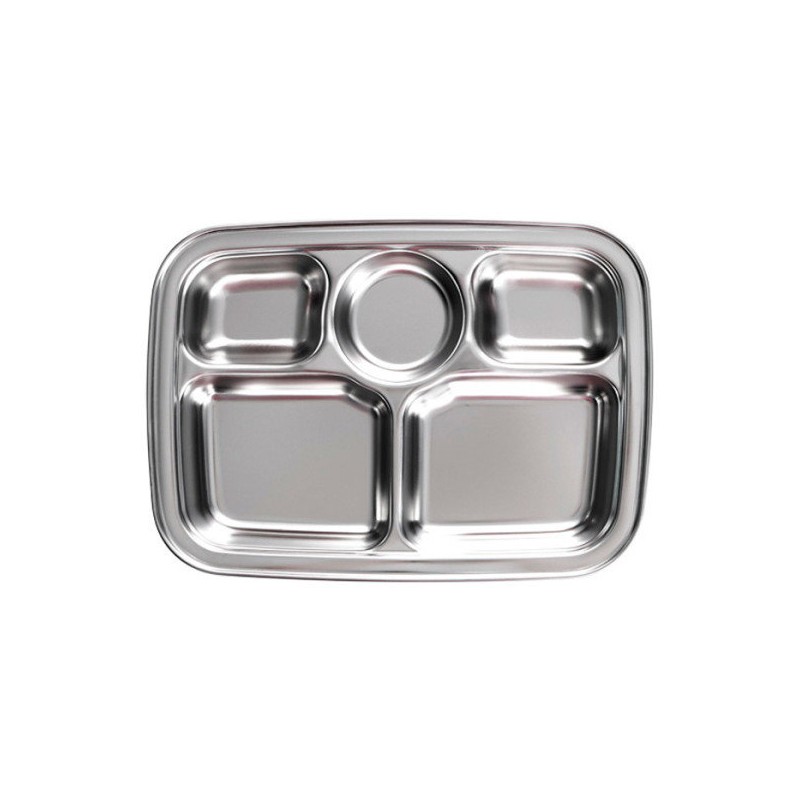 Stainless steel diet plate (EL1604) / 스텐락 다이어트 식판 (EL1604)