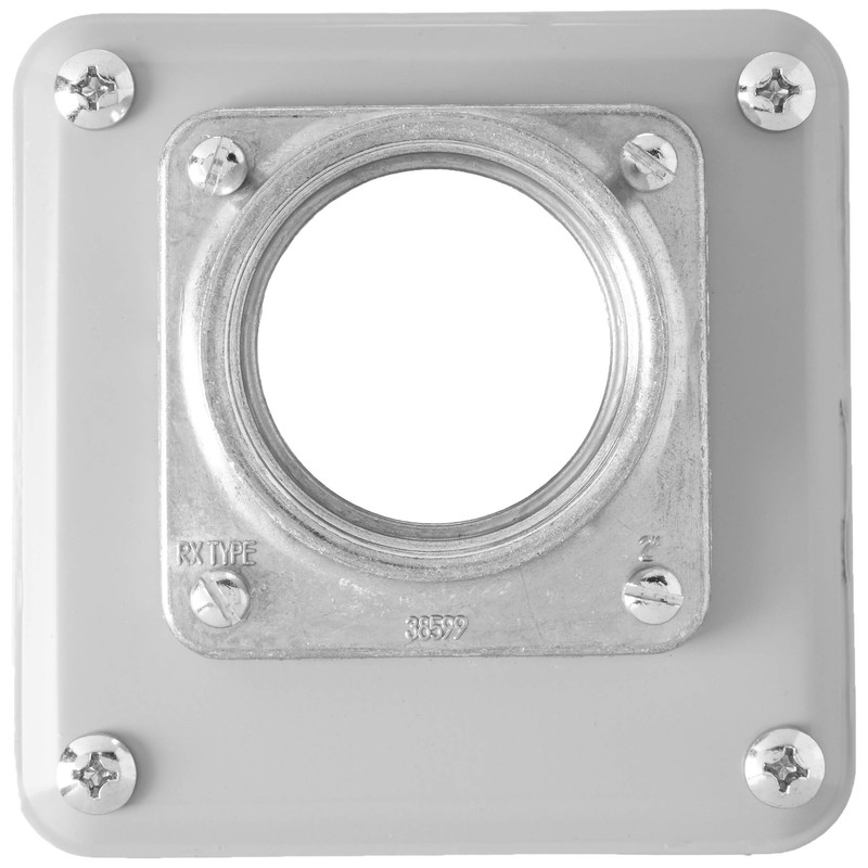 Siemens EC56854 ITE HD Type 2" Hub, Sliver