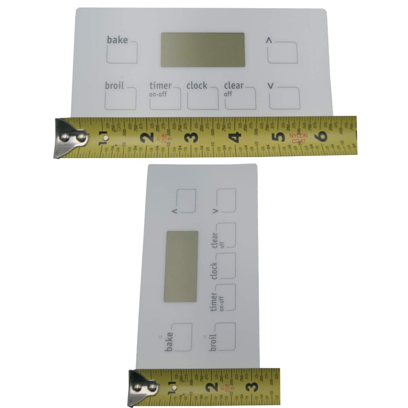 Supplying Demand 316220722 316220711 316220704 Range White Clock Overlay Replacement