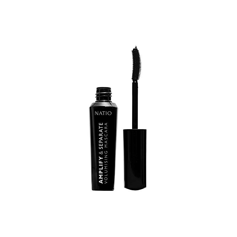 Natio Amplify and Separate Volumizing Mascara Black, 13ml