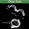 Secured Plastic Plant Clip, Plant Support Clips, Garden Clips for