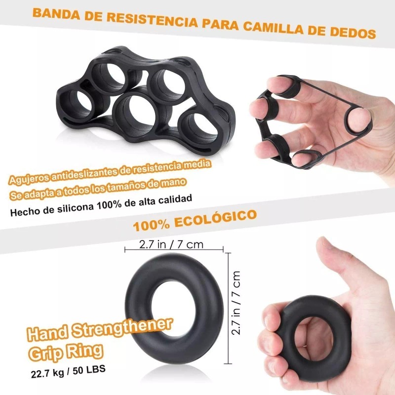 HomeChi Entrenador De Agarre De Manos Ejercitador Mano Antebrazo
