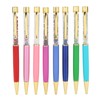 8PCS Crystal Ballpoint Pen Fashionable Colorful Bling Crystal Pens for